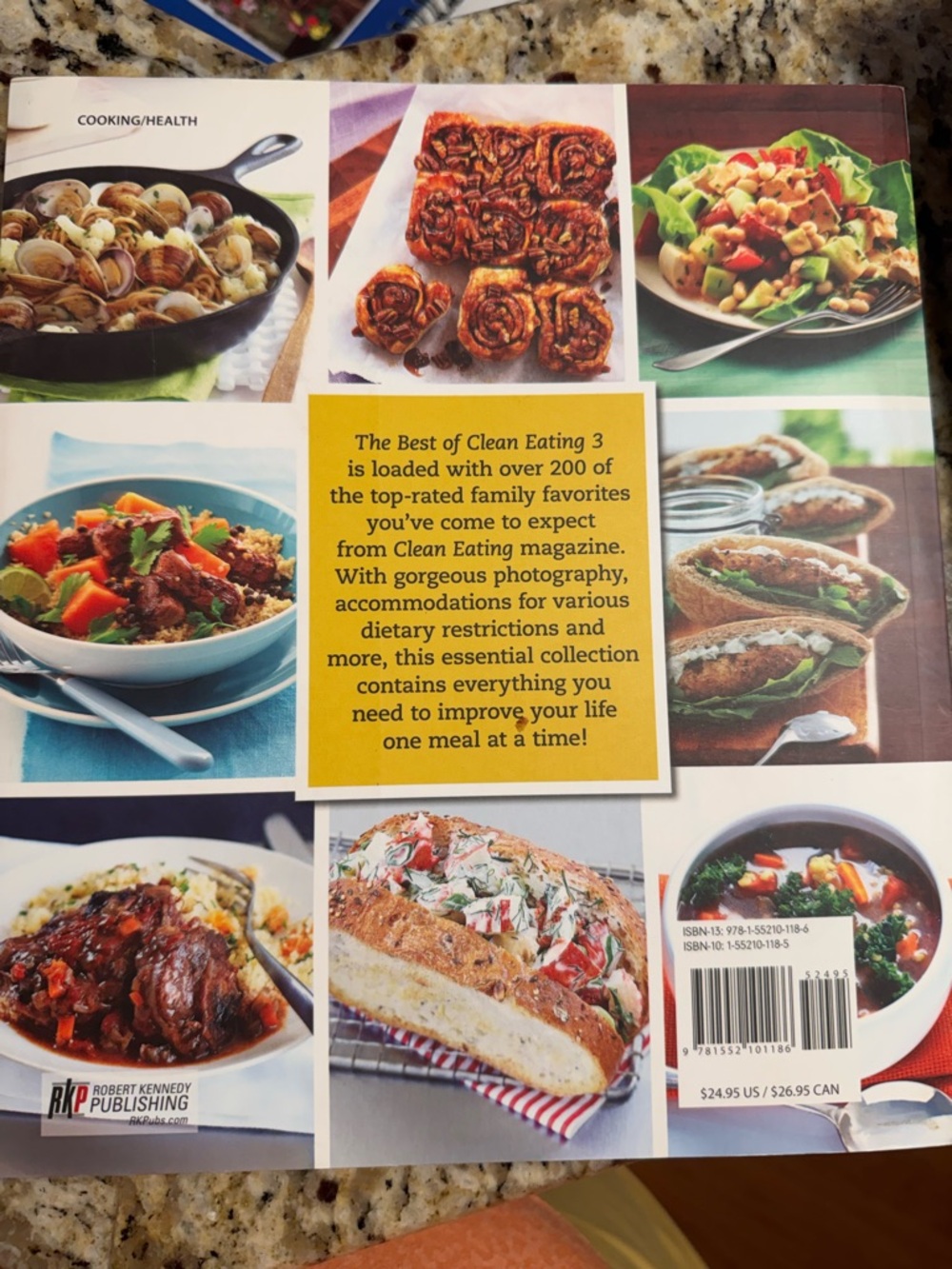 Clean Eating 3 Cookbook - Picture 2 of 2